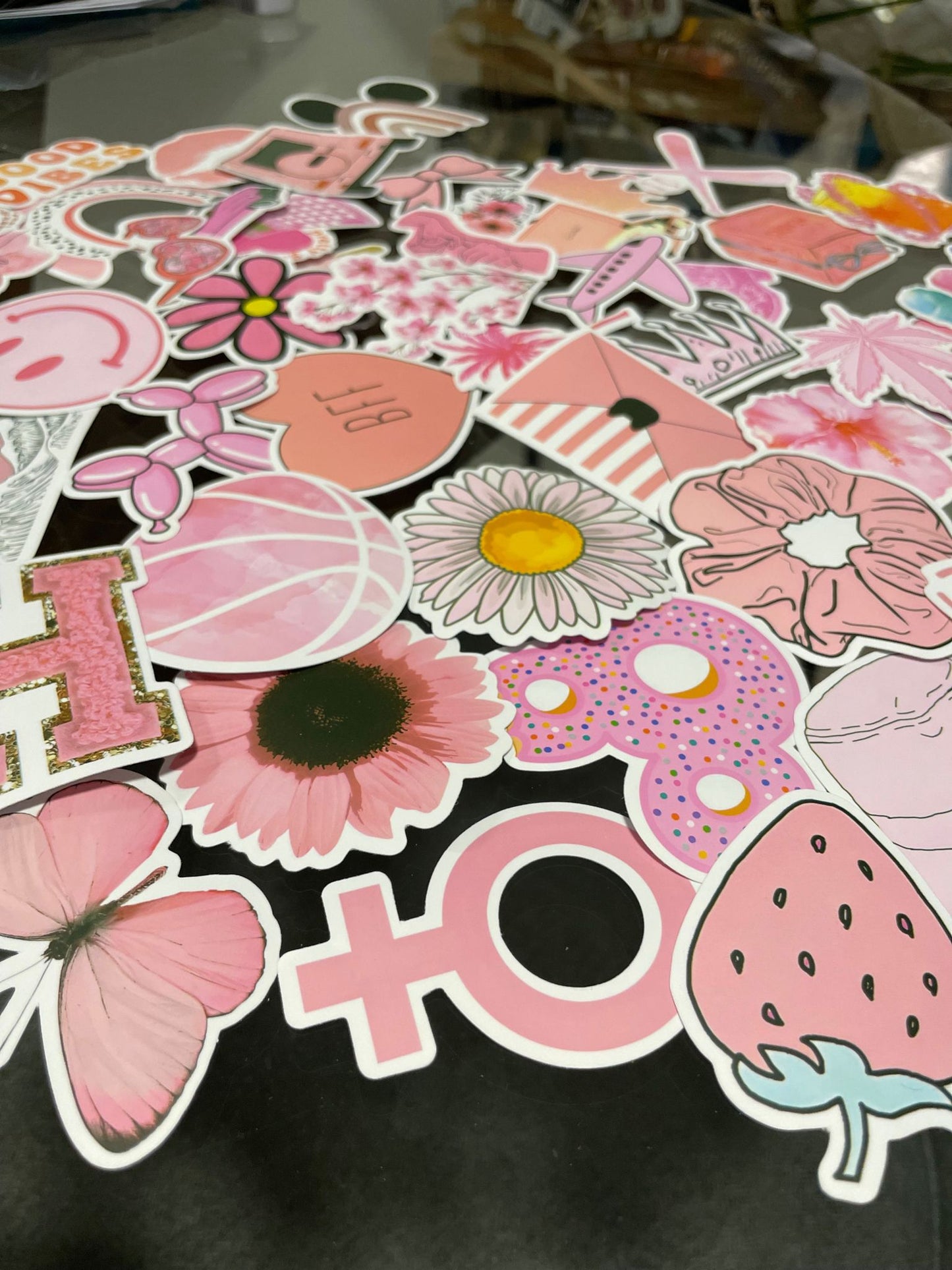 Pink Stickers Bundle (10 Pack)