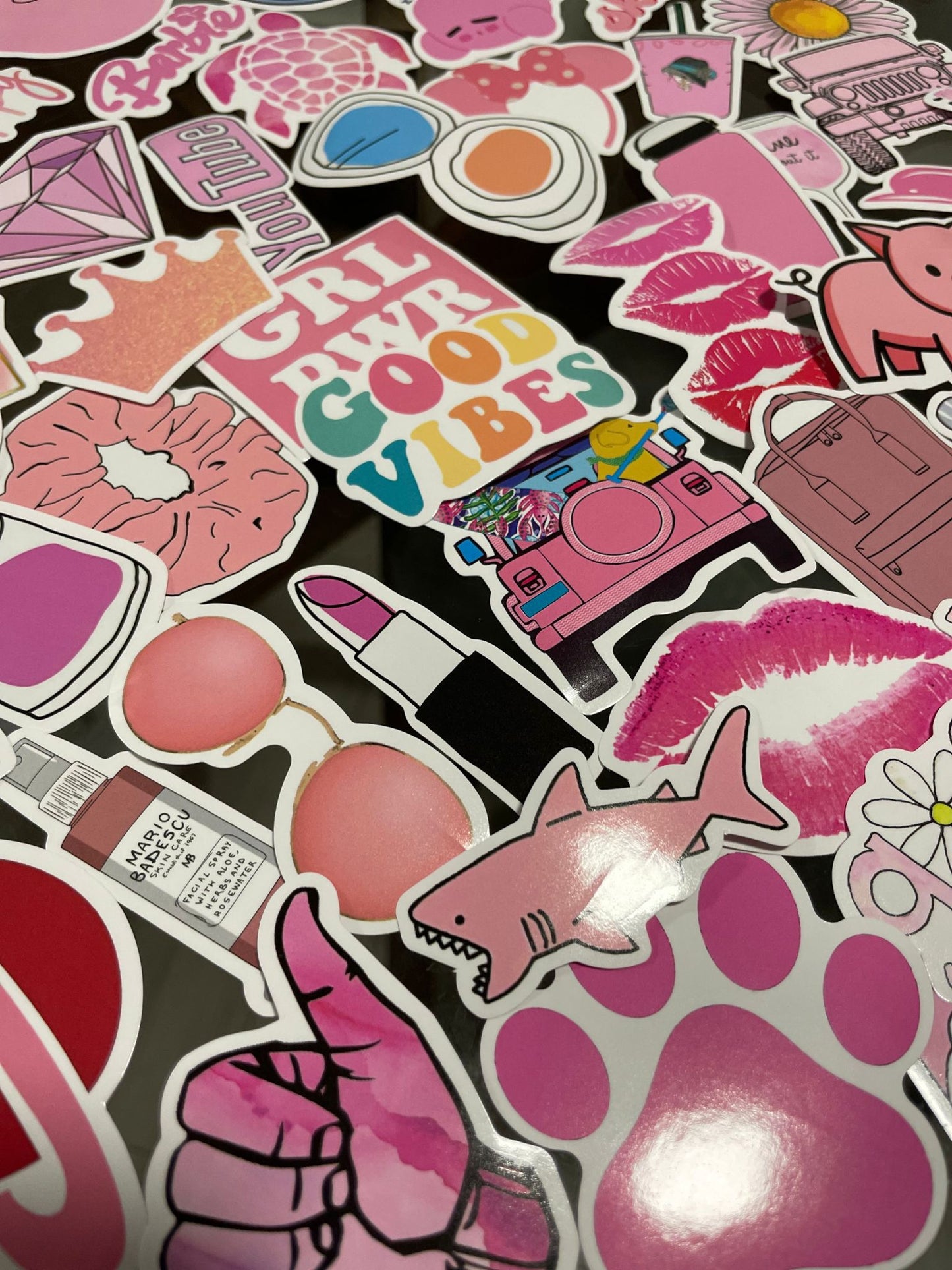 Pink Stickers Bundle (10 Pack)