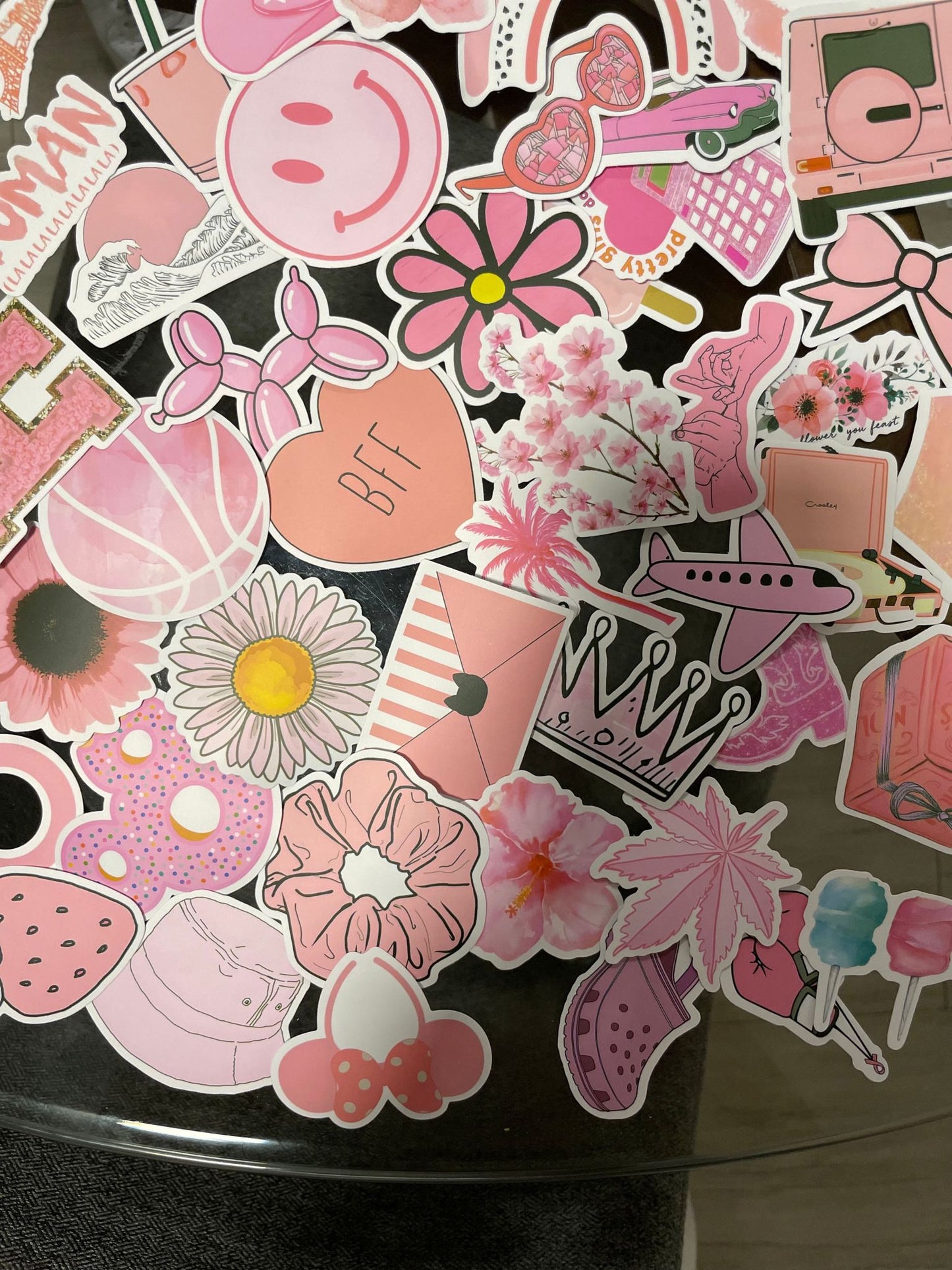 Pink Stickers Bundle (10 Pack)