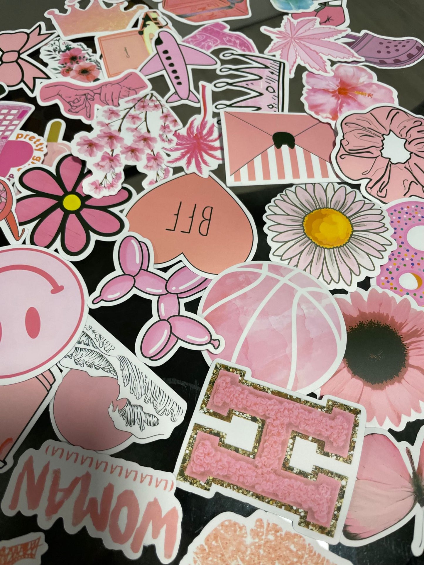 Pink Stickers Bundle (10 Pack)