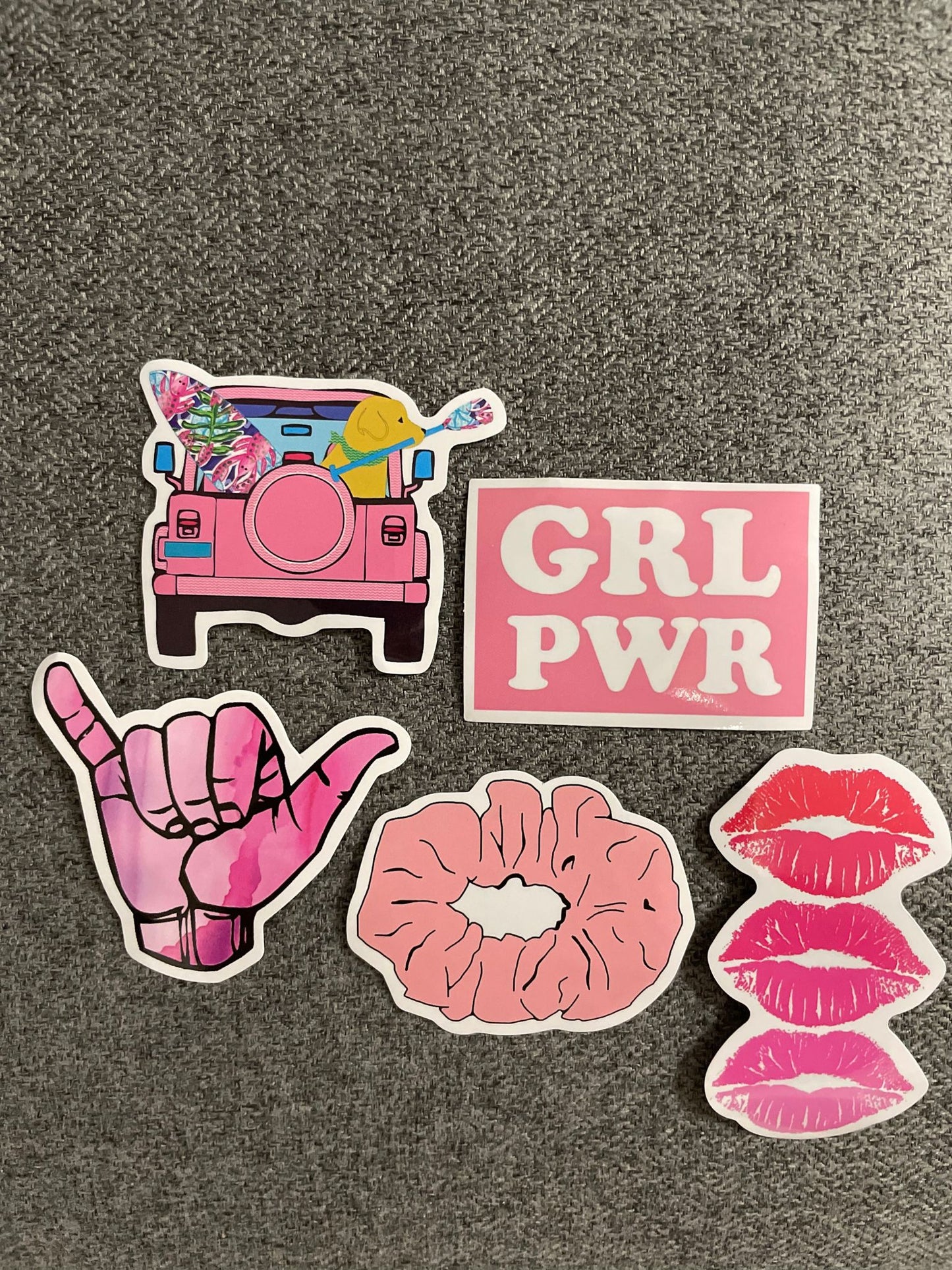 Pink Stickers Bundle (10 Pack)