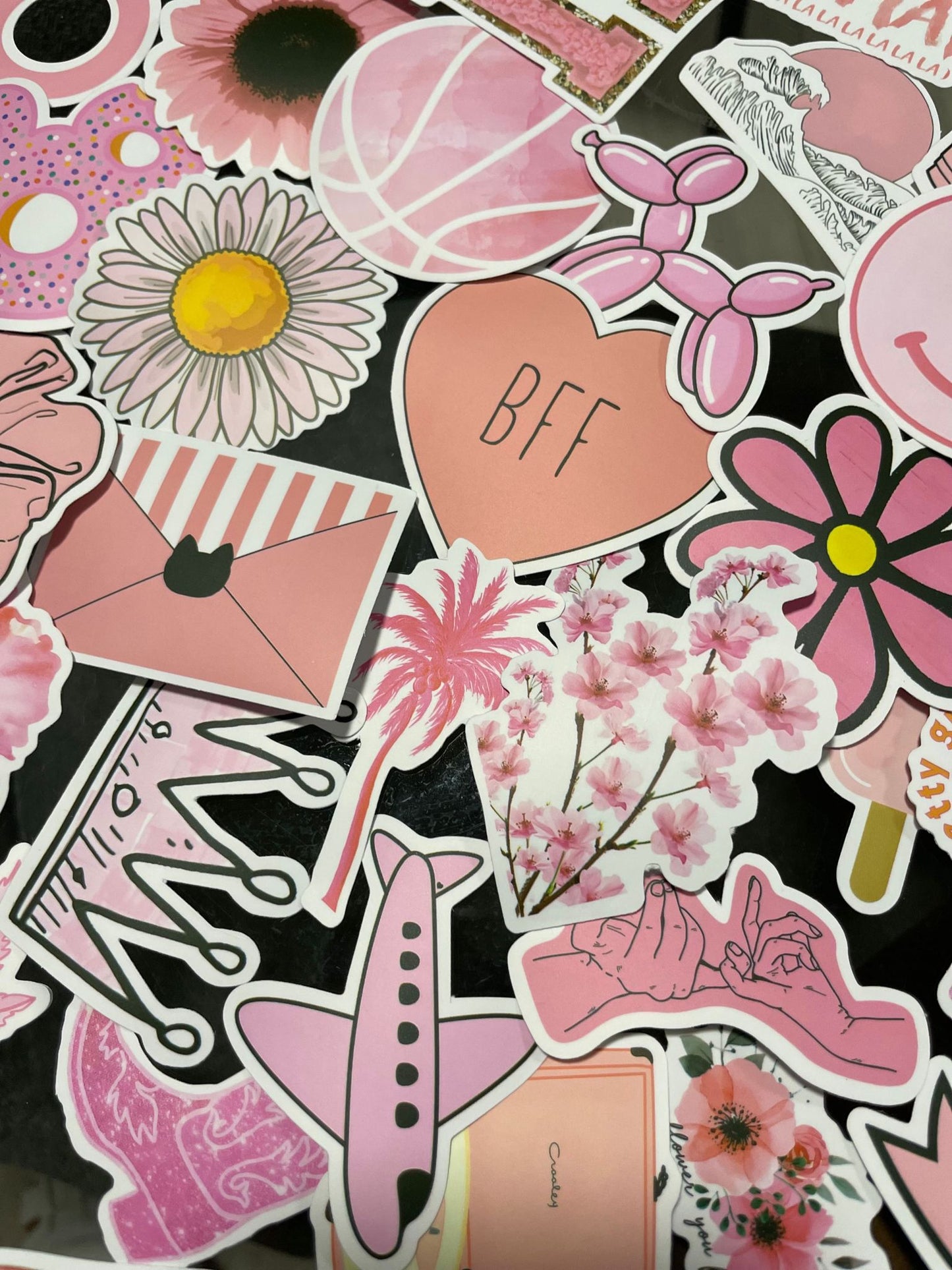 Pink Stickers Bundle (10 Pack)