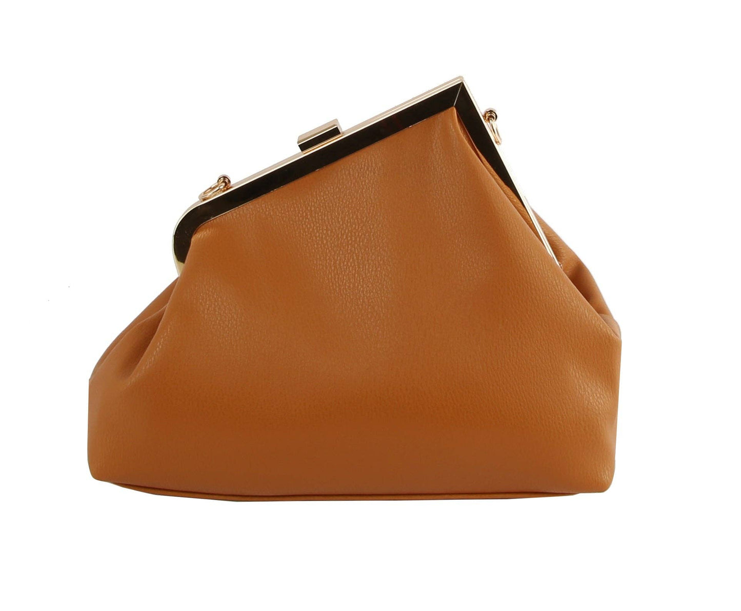 Clutch & Crossbody Bag - Brown