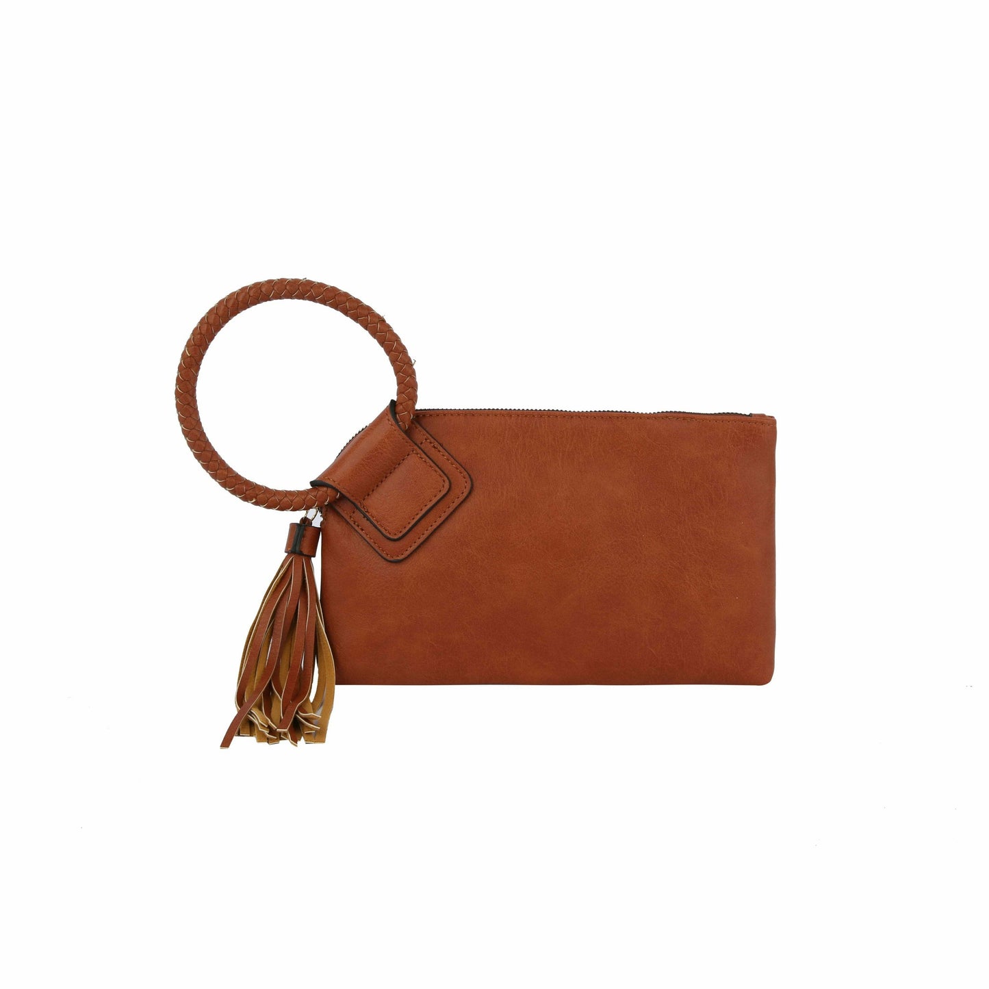 Wristlet Clutch - Brown