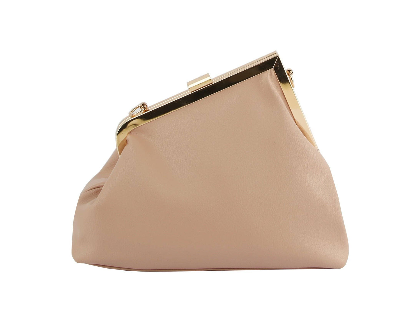 Clutch & Crossbody Bag - Dark Blush